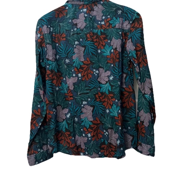 Seasalt Larissa Shirt Sea Collage Onyx size 8 organic cotton - Picture 4 of 9